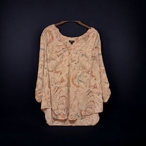 Torrid Harper marble print Harper Top Size 2